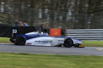 World © Octane Photographic Ltd. DUO BRDC Formula 4 Qualifying, Oulton Park, UK, Saturday 4th April 2015. MSV F4-013. HHC Motorsport. Harri Newey. Digital Ref : 1213LB1D2688
