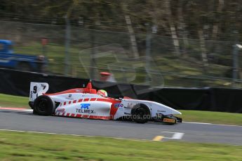 World © Octane Photographic Ltd. DUO BRDC Formula 4 Qualifying, Oulton Park, UK, Saturday 4th April 2015. MSV F4-013. Lanan Racing. Rodrigo Fonseca. Digital Ref : 1213LB1D2714