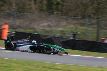 World © Octane Photographic Ltd. DUO BRDC Formula 4 Qualifying, Oulton Park, UK, Saturday 4th April 2015. MSV F4-013. SWR – Sean Walkinshaw Racing. Zubair Hoque. Digital Ref : 1213LB1D2721