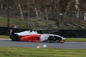 World © Octane Photographic Ltd. DUO BRDC Formula 4 Qualifying, Oulton Park, UK, Saturday 4th April 2015. MSV F4-013. Mark Godwin Racing (MGR). Hernan Fallas Digital Ref : 1213LB1D2749