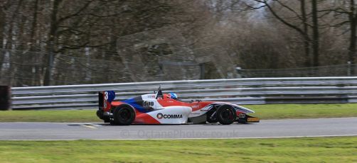 World © Octane Photographic Ltd. DUO BRDC Formula 4 Qualifying, Oulton Park, UK, Saturday 4th April 2015. MSV F4-013. HHC Motorsport. Will Palmer. Digital Ref : 1213LB1D2821