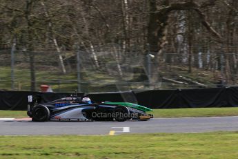 World © Octane Photographic Ltd. DUO BRDC Formula 4 Qualifying, Oulton Park, UK, Saturday 4th April 2015. MSV F4-013. SWR – Sean Walkinshaw Racing. Zubair Hoque. Digital Ref : 1213LB1D2836