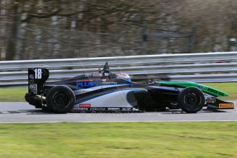 World © Octane Photographic Ltd. DUO BRDC Formula 4 Qualifying, Oulton Park, UK, Saturday 4th April 2015. MSV F4-013. SWR – Sean Walkinshaw Racing. Zubair Hoque. Digital Ref : 1213LB1D2939