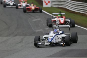 World © Octane Photographic Ltd. DUO BRDC Formula 4 Race 1, Oulton Park, UK, Saturday 4th April 2015. MSV F4-013. HHC Motorsport. Harri Newey. Digital Ref : 1214LB1D3269