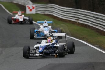 World © Octane Photographic Ltd. DUO BRDC Formula 4 Race 1, Oulton Park, UK, Saturday 4th April 2015. MSV F4-013. HHC Motorsport. Sisa Ngebulana. Digital Ref : 1214LB1D3292