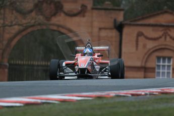 World © Octane Photographic Ltd. DUO BRDC Formula 4 Race 1, Oulton Park, UK, Saturday 4th April 2015. MSV F4-013. HHC Motorsport. Will Palmer. Digital Ref : 1214LB1D3364