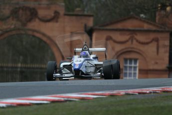 World © Octane Photographic Ltd. DUO BRDC Formula 4 Race 1, Oulton Park, UK, Saturday 4th April 2015. MSV F4-013. HHC Motorsport. Harri Newey. Digital Ref : 1214LB1D3504