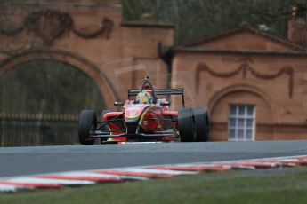 World © Octane Photographic Ltd. DUO BRDC Formula 4 Race 1, Oulton Park, UK, Saturday 4th April 2015. MSV F4-013. CDR – Chris Dittmann Racing. Tom Jackson. Digital Ref : 1214LB1D3515