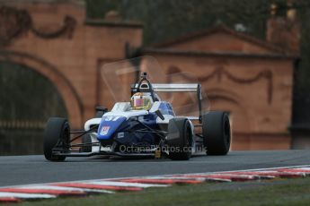 World © Octane Photographic Ltd. DUO BRDC Formula 4 Race 1, Oulton Park, UK, Saturday 4th April 2015. MSV F4-013. HHC Motorsport. Sisa Ngebulana. Digital Ref : 1214LB1D3526
