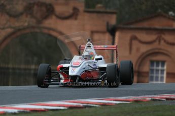 World © Octane Photographic Ltd. DUO BRDC Formula 4 Race 1, Oulton Park, UK, Saturday 4th April 2015. MSV F4-013. Douglas Motorsport. Fernando Urrutia. Digital Ref : 1214LB1D3530