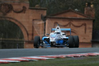 World © Octane Photographic Ltd. DUO BRDC Formula 4 Race 1, Oulton Park, UK, Saturday 4th April 2015. MSV F4-013. Douglas Motorsport. Akhil Rabindra. Digital Ref : 1214LB1D3535