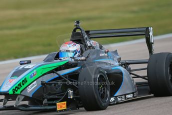 World © Octane Photographic Ltd. DUO BRDC Formula 4 Testing, Rockingham, UK, Tuesday 14th April 2015. MSV F4-013. SWR – Sean Walkinshaw Racing, Zubair Hoque. Digital Ref : 1228LB1D0004