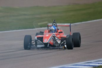 World © Octane Photographic Ltd. DUO BRDC Formula 4 Testing, Rockingham, UK, Tuesday 14th April 2015. MSV F4-013. HHC Motorsport, Will Palmer. Digital Ref : 1228LB1D0024