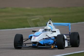 World © Octane Photographic Ltd. DUO BRDC Formula 4 Testing, Rockingham, UK, Tuesday 14th April 2015. MSV F4-013. Douglas Motorsport, Akhil Rabindra. Digital Ref : 1228LB1D0075