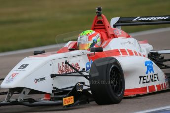 World © Octane Photographic Ltd. DUO BRDC Formula 4 Testing, Rockingham, UK, Tuesday 14th April 2015. MSV F4-013. Lanan Racing, Rodrigo Fonseca. Digital Ref : 1228LB1D0116