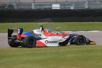 World © Octane Photographic Ltd. DUO BRDC Formula 4 Testing, Rockingham, UK, Tuesday 14th April 2015. MSV F4-013. HHC Motorsport, Will Palmer. Digital Ref : 1228LB1D0223