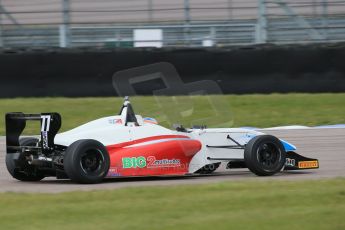 World © Octane Photographic Ltd. DUO BRDC Formula 4 Testing, Rockingham, UK, Tuesday 14th April 2015. MSV F4-013. Mark Godwin Racing (MGR), Hernan Fallas. Digital Ref : 1228LB1D0236