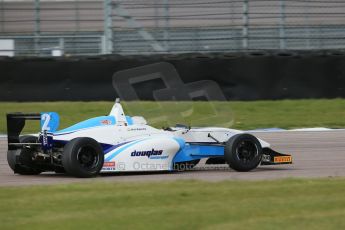 World © Octane Photographic Ltd. DUO BRDC Formula 4 Testing, Rockingham, UK, Tuesday 14th April 2015. MSV F4-013. Douglas Motorsport, Akhil Rabindra. Digital Ref : 1228LB1D0260