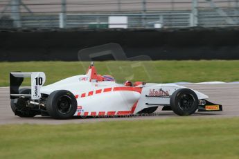 World © Octane Photographic Ltd. DUO BRDC Formula 4 Testing, Rockingham, UK, Tuesday 14th April 2015. MSV F4-013. Lanan Racing, Chris Mealin. Digital Ref : 1228LB1D0299