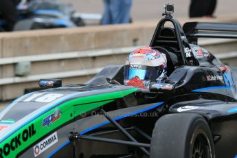 World © Octane Photographic Ltd. DUO BRDC Formula 4 Testing, Rockingham, UK, Tuesday 14th April 2015. MSV F4-013. SWR – Sean Walkinshaw Racing. Zubair Hoque. Digital Ref : 1228LB1D0303