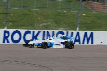World © Octane Photographic Ltd. DUO BRDC Formula 4 Testing, Rockingham, UK, Tuesday 14th April 2015. MSV F4-013. Douglas Motorsport, Akhil Rabindra. Digital Ref : 1228LB1D0386