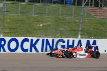 World © Octane Photographic Ltd. DUO BRDC Formula 4 Testing, Rockingham, UK, Tuesday 14th April 2015. MSV F4-013. HHC Motorsport, Will Palmer. Digital Ref : 1228LB1D0418