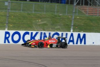 World © Octane Photographic Ltd. DUO BRDC Formula 4 Testing, Rockingham, UK, Tuesday 14th April 2015. MSV F4-013. CDR – Chris Dittmann Racing, Tom Jackson. Digital Ref : 1228LB1D0444