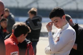 World © Octane Photographic Ltd. DUO BRDC Formula 4 Testing, Rockingham, UK, Tuesday 14th April 2015. MSV F4-013. CDR – Chris Dittmann Racing, Omar Ismail. Digital Ref : 1228LB1D0508