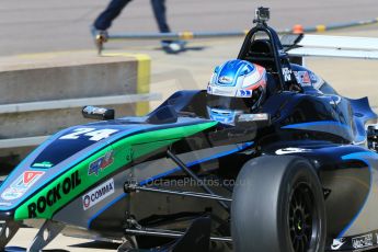 World © Octane Photographic Ltd. DUO BRDC Formula 4 Testing, Rockingham, UK, Tuesday 14th April 2015. MSV F4-013. SWR – Sean Walkinshaw Racing, TBA. Digital Ref : 1228LB1D0511