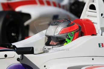 World © Octane Photographic Ltd. DUO BRDC Formula 4 Testing, Rockingham, UK, Tuesday 14th April 2015. MSV F4-013. Douglas Motorsport, Fernando Urrutia. Digital Ref : 1228LB1D0527