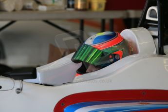 World © Octane Photographic Ltd. DUO BRDC Formula 4 Testing, Rockingham, UK, Tuesday 14th April 2015. MSV F4-013. Mark Godwin Racing (MGR), Hernan Fallas. Digital Ref : 1228LB1D0546