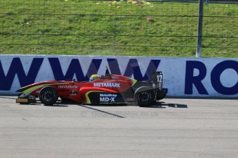 World © Octane Photographic Ltd. DUO BRDC Formula 4 Testing, Rockingham, UK, Tuesday 14th April 2015. MSV F4-013. CDR – Chris Dittmann Racing, Tom Jackson. Digital Ref : 1228LB1D0612