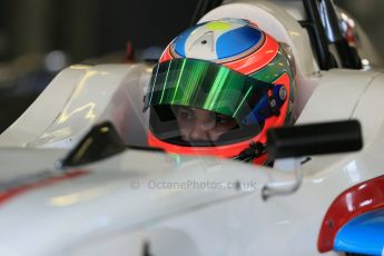 World © Octane Photographic Ltd. DUO BRDC Formula 4 Testing, Rockingham, UK, Tuesday 14th April 2015. MSV F4-013. Douglas Motorsport, Akhil Rabindra. Digital Ref : 1228LB1D0696