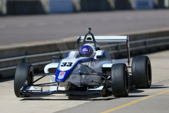 World © Octane Photographic Ltd. DUO BRDC Formula 4 Testing, Rockingham, UK, Tuesday 14th April 2015. MSV F4-013. HHC Motorsport, Harri Newey. Digital Ref : 1228LB1D0706