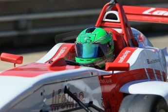 World © Octane Photographic Ltd. DUO BRDC Formula 4 Testing, Rockingham, UK, Tuesday 14th April 2015. MSV F4-013. Lanan Racing, Jack Bartholomew. Digital Ref : 1228LB1D0845