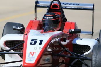 World © Octane Photographic Ltd. DUO BRDC Formula 4 Testing, Rockingham, UK, Tuesday 14th April 2015. MSV F4-013. Hillspeed, Ameya Vaidyanathan. Digital Ref : 1228LB1D0869