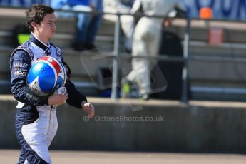 World © Octane Photographic Ltd. DUO BRDC Formula 4 Testing, Rockingham, UK, Tuesday 14th April 2015. MSV F4-013. HHC Motorsport, Will Palmer. Digital Ref : 1228LB1D0882