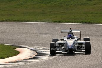 World © Octane Photographic Ltd. DUO BRDC Formula 4 Testing, Rockingham, UK, Tuesday 14th April 2015. MSV F4-013. HHC Motorsport, Harri Newey. Digital Ref : 1228LB1D9770