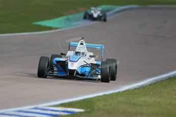 World © Octane Photographic Ltd. DUO BRDC Formula 4 Testing, Rockingham, UK, Tuesday 14th April 2015. MSV F4-013. Douglas Motorsport, Akhil Rabindra. Digital Ref : 1228LB1D9793