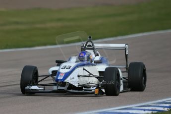 World © Octane Photographic Ltd. DUO BRDC Formula 4 Testing, Rockingham, UK, Tuesday 14th April 2015. MSV F4-013. HHC Motorsport, Harri Newey. Digital Ref : 1228LB1D9893
