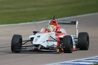 World © Octane Photographic Ltd. DUO BRDC Formula 4 Testing, Rockingham, UK, Tuesday 14th April 2015. MSV F4-013. Lanan Racing, Rodrigo Fonseca. Digital Ref : 1228LB1D9926
