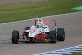 World © Octane Photographic Ltd. DUO BRDC Formula 4 Testing, Rockingham, UK, Tuesday 14th April 2015. MSV F4-013. Douglas Motorsport, Fernando Urrutia. Digital Ref : 1228LB1D9966