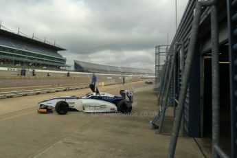 World © Octane Photographic Ltd. DUO BRDC Formula 4 Testing, Rockingham, UK, Tuesday 14th April 2015. MSV F4-013. HHC Motorsport, Harri Newey. Digital Ref : 1228LW1L2137