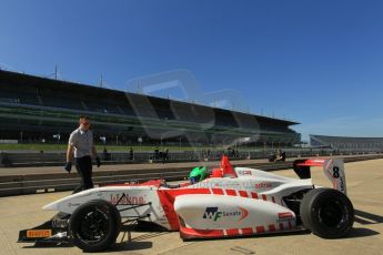 World © Octane Photographic Ltd. DUO BRDC Formula 4 Testing, Rockingham, UK, Tuesday 14th April 2015. MSV F4-013. Lanan Racing, Jack Bartholomew. Digital Ref : 1228LW1L2180