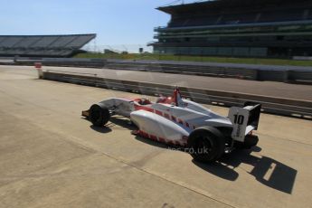 World © Octane Photographic Ltd. DUO BRDC Formula 4 Testing, Rockingham, UK, Tuesday 14th April 2015. MSV F4-013. Lanan Racing, Chris Mealin. Digital Ref : 1228LW1L2209