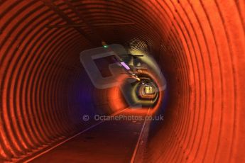 World © Octane Photographic Ltd. Rockingham under-track access tunnel. Digital Ref: 1228LW1L2329