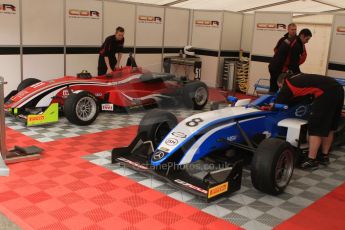 World © Octane Photographic Ltd. Saturday 25th April 2015, MSVR F3 Cup Qualifying. Donington Park. Chris Dittmann Racing (CDR) – Kieran Vernon and Stuart Wiltshire – Dallara F307 Mercedes HWA. Digital Ref: 1234CB7B1641
