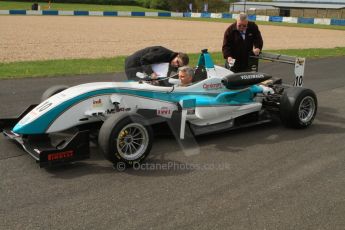 World © Octane Photographic Ltd. Saturday 25th April 2015, MSVR F3 Cup Qualifying. Donington Park. Omicron Motorsport - Jacopo Sebastiani – Dallara F307 Volkswagen Speiss. Digital Ref: 1234CB7B1653