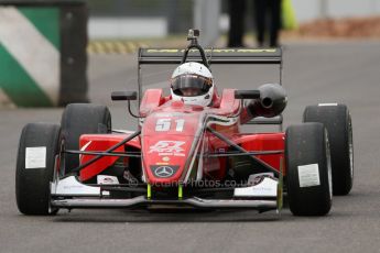 World © Octane Photographic Ltd. Saturday 25th April 2015, MSVR F3 Cup Qualifying. Donington Park. Chris Dittmann Racing (CDR) – Kieran Vernon – Dallara F307 Mercedes HWA. Digital Ref: 1234CB7L6961