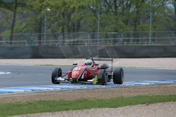 World © Octane Photographic Ltd. Saturday 25th April 2015, MSVR F3 Cup Qualifying. Donington Park. Chris Dittmann Racing (CDR) – Kieran Vernon – Dallara F307 Mercedes HWA. Digital Ref: 1234LB1D3961